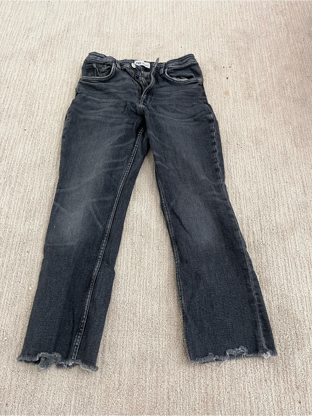 Women’s Black Straight-Leg Jeans